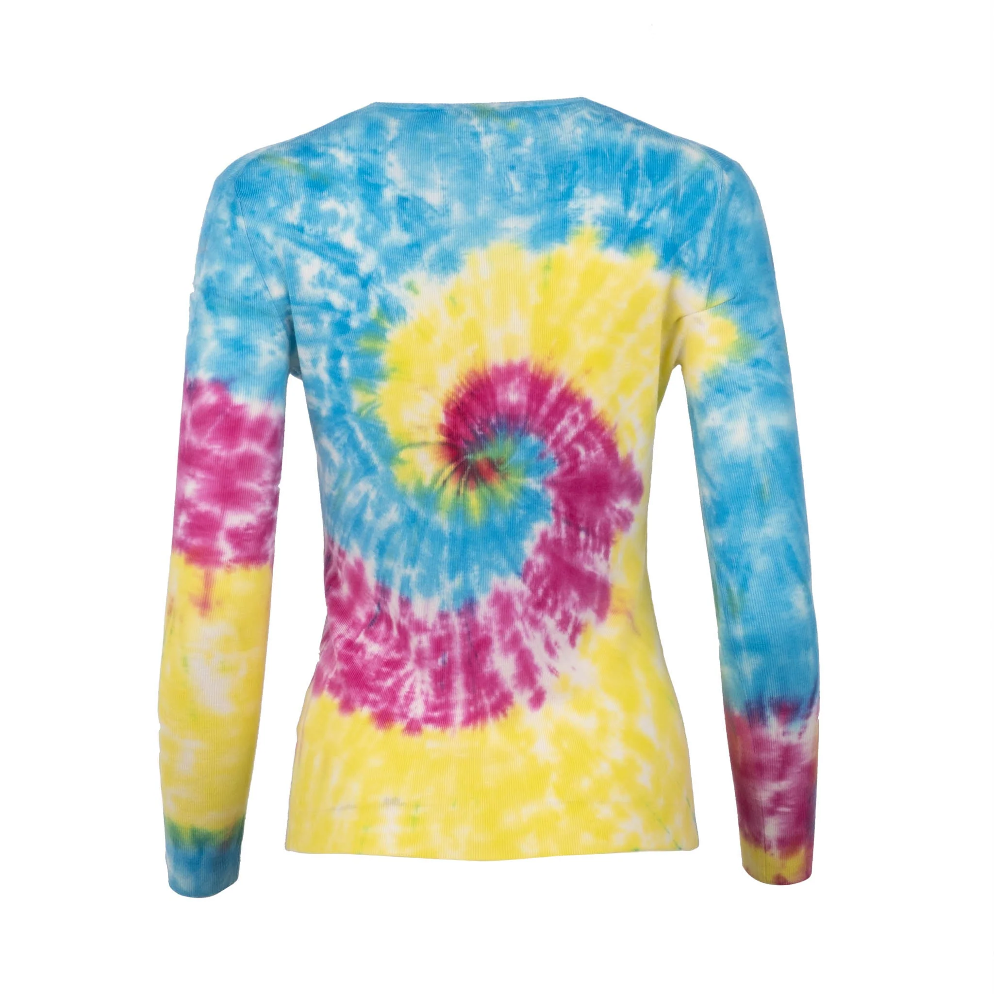 Tie Dye Crew Neck Knit | Multi Tie Dye - Image 6