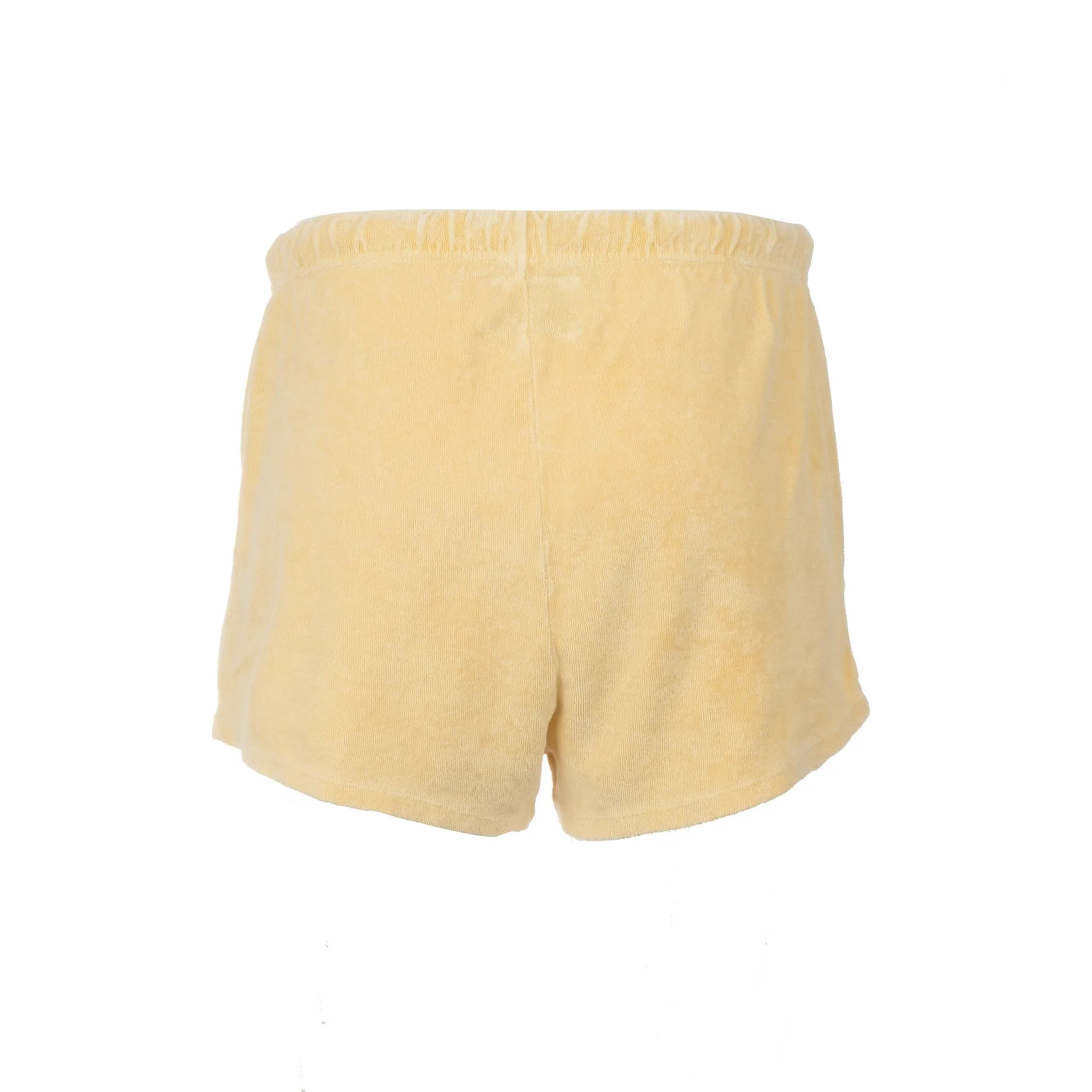 Vanilla Terry Shorts | Yellow - Image 5