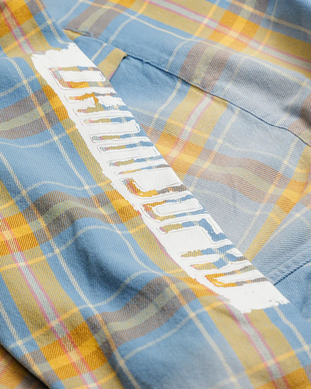 The Sports Flannel - Warriors | Blue Plaid - Image 4