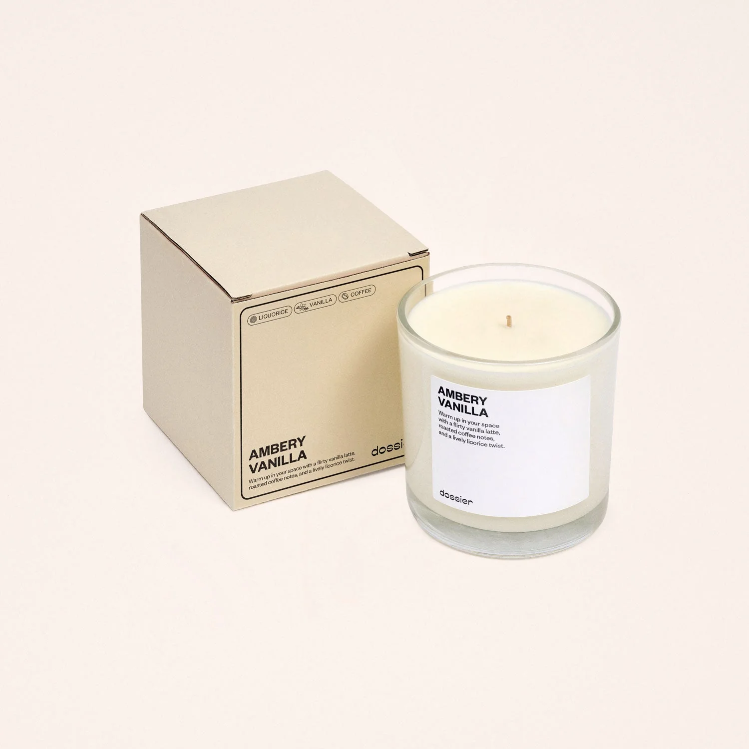 Ambery Vanilla Candle 9Oz | Inspired By YSL - Black Opium Perfume - Image 4