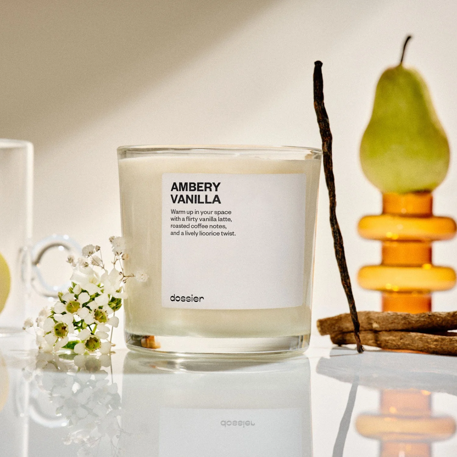 Ambery Vanilla Candle 9Oz | Inspired By YSL - Black Opium Perfume - Image 6
