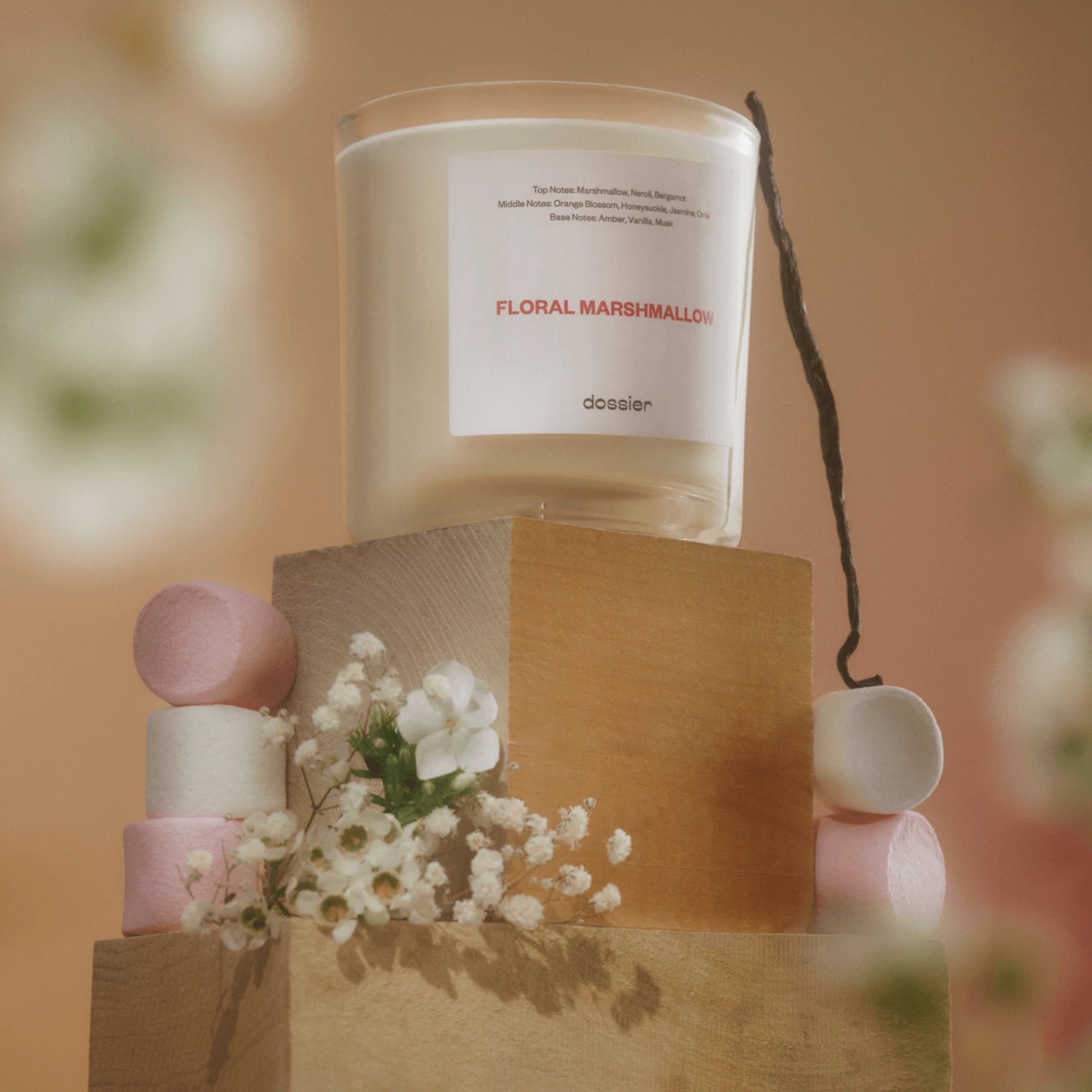 Floral Marshmallow Candle 9Oz & 14Oz | Inspired By Kilian - Love, don't be shy Perfume - Image 11