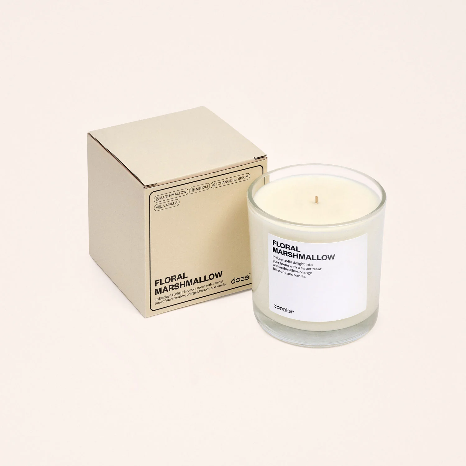 Floral Marshmallow Candle 9Oz & 14Oz | Inspired By Kilian - Love, don't be shy Perfume - Image 4