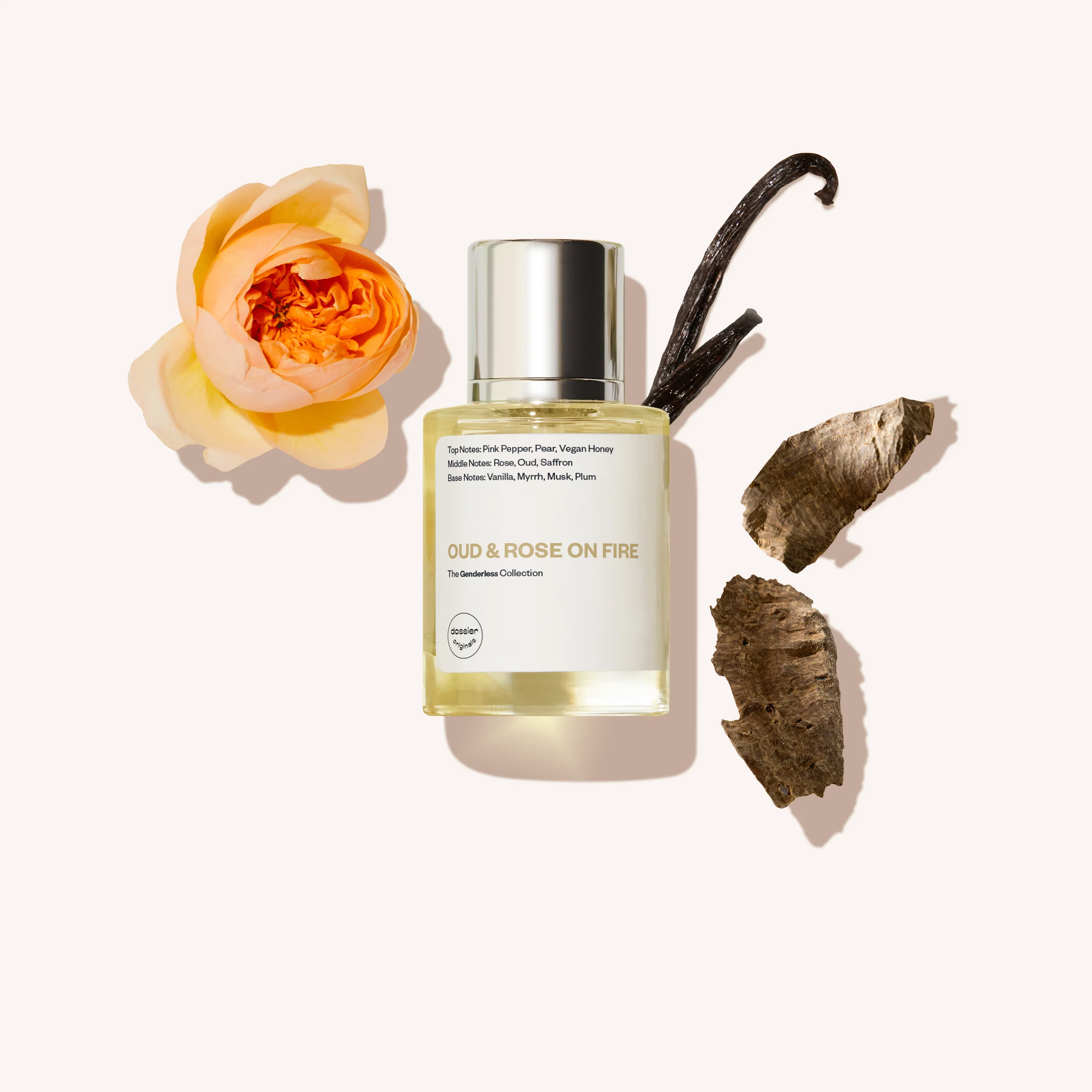 Oud & Rose On Fire 50ML | Dossier Original - Image 3