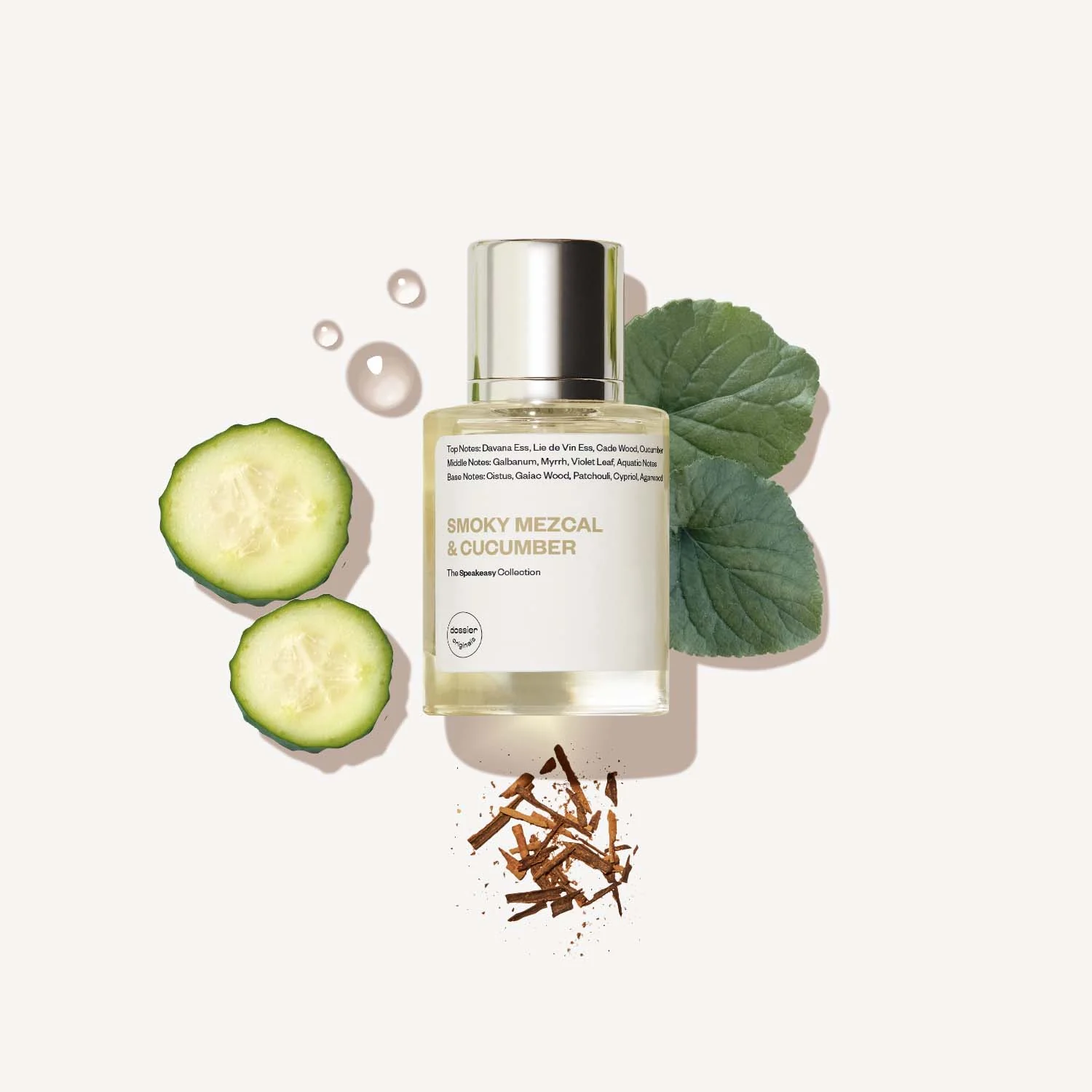 Smoky Mezcal & Cucumber 50ML | Dossier Original - Image 3