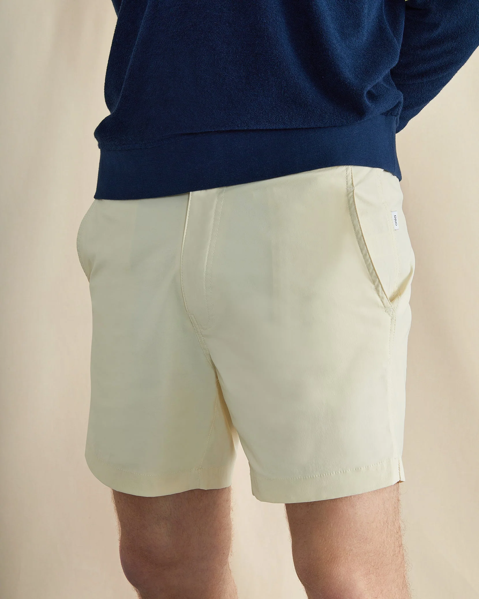 Mens | Elastic Calder 6" Swim Trunks | Deep Navy - Image 9