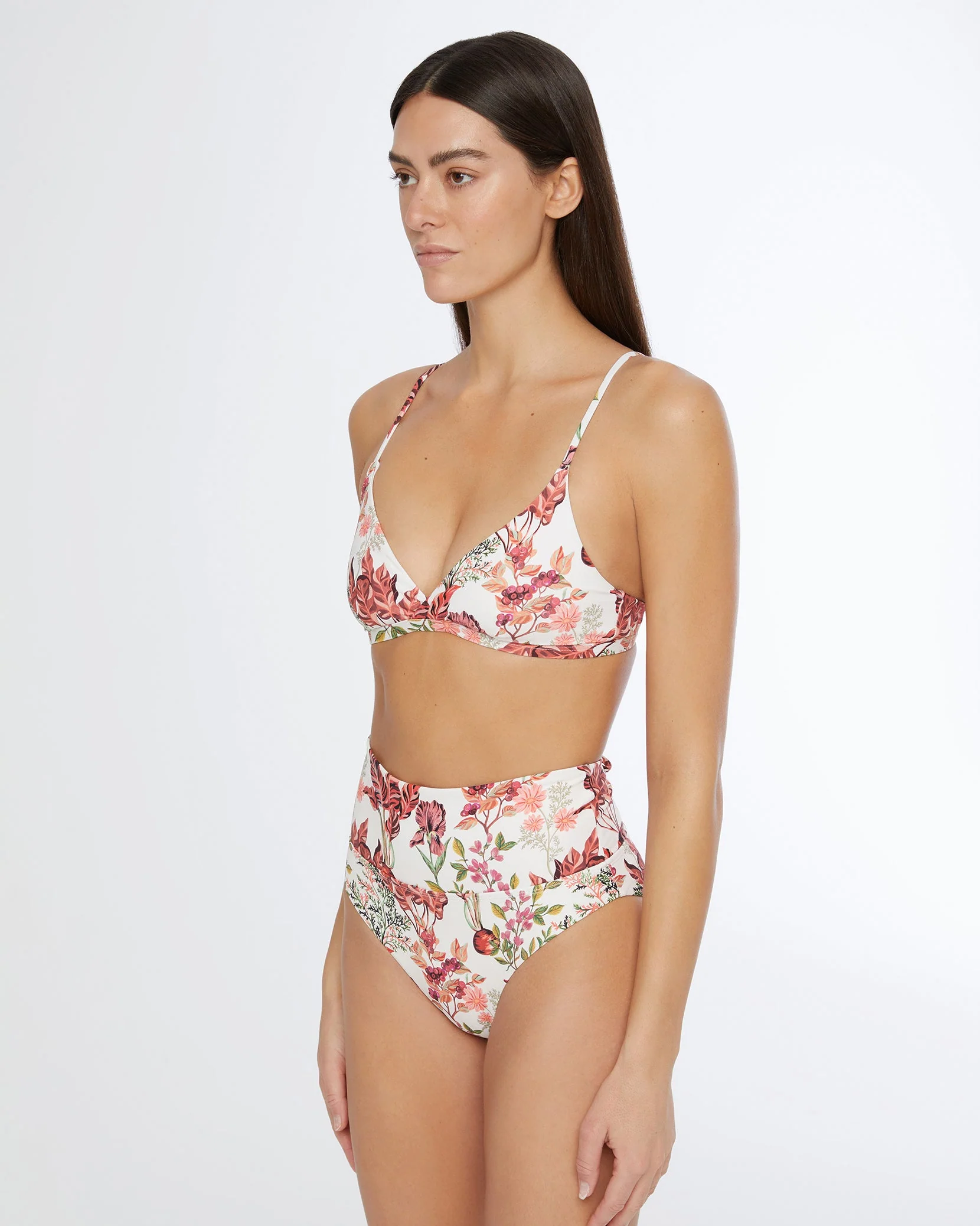Womens | Emelia Bikini Bottom | White - Image 3