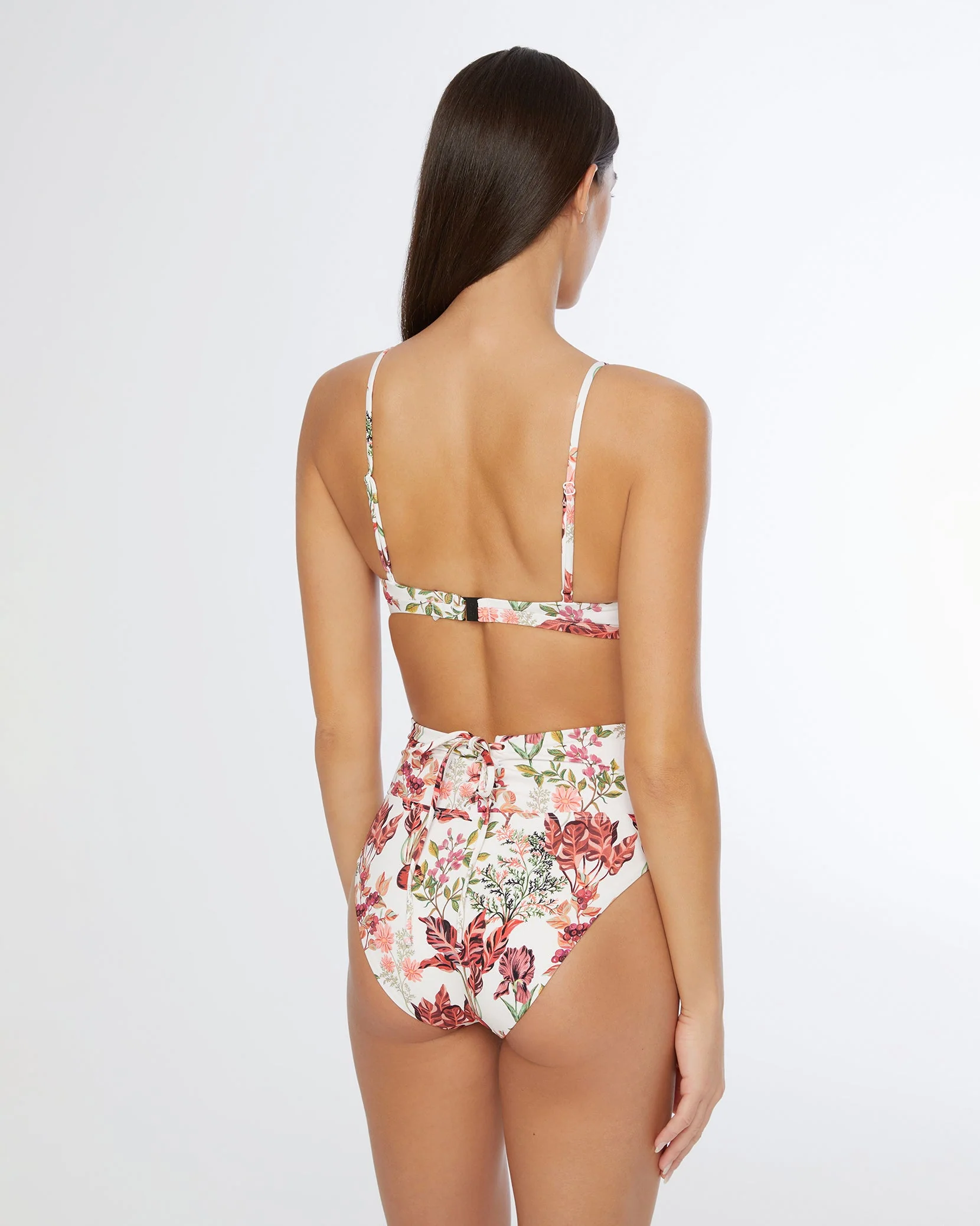 Womens | Emelia Bikini Bottom | White - Image 4