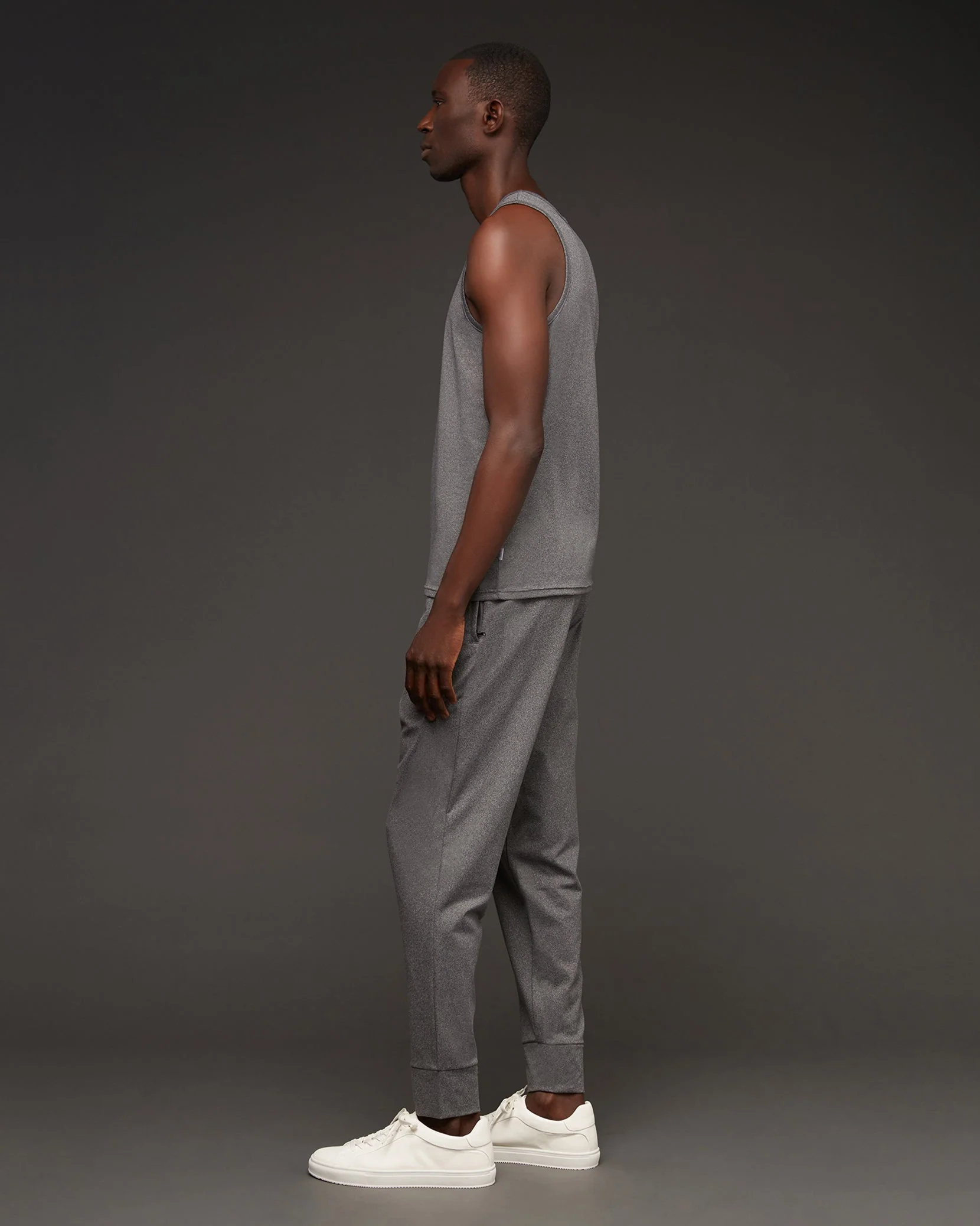 Mens | Everyday Tank | Dark Heather Grey - Image 3