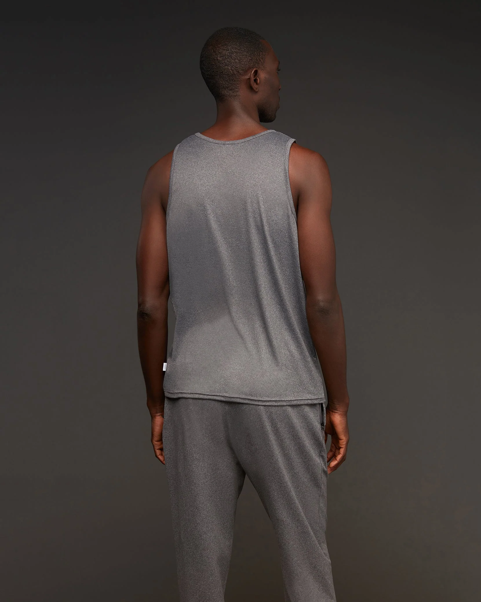 Mens | Everyday Tank | Dark Heather Grey - Image 4