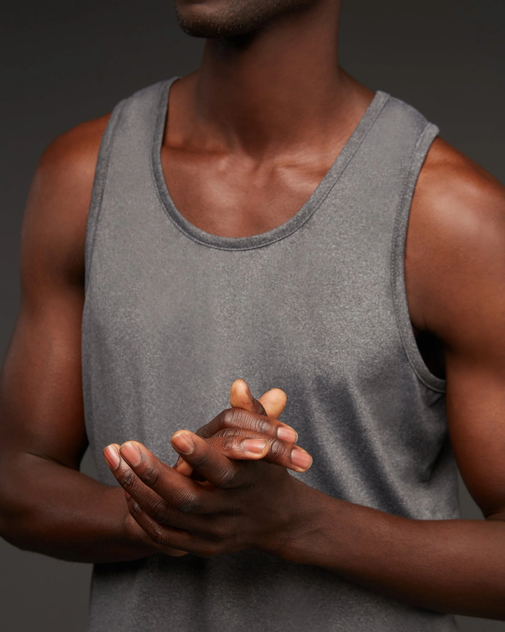 Mens | Everyday Tank | Dark Heather Grey - Image 5
