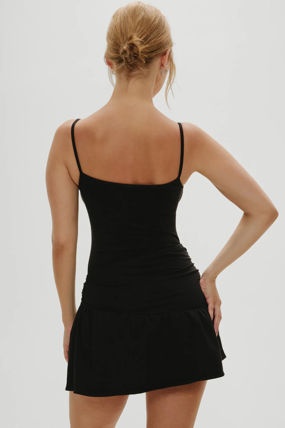 Alia Mini Dress | Black - Image 5