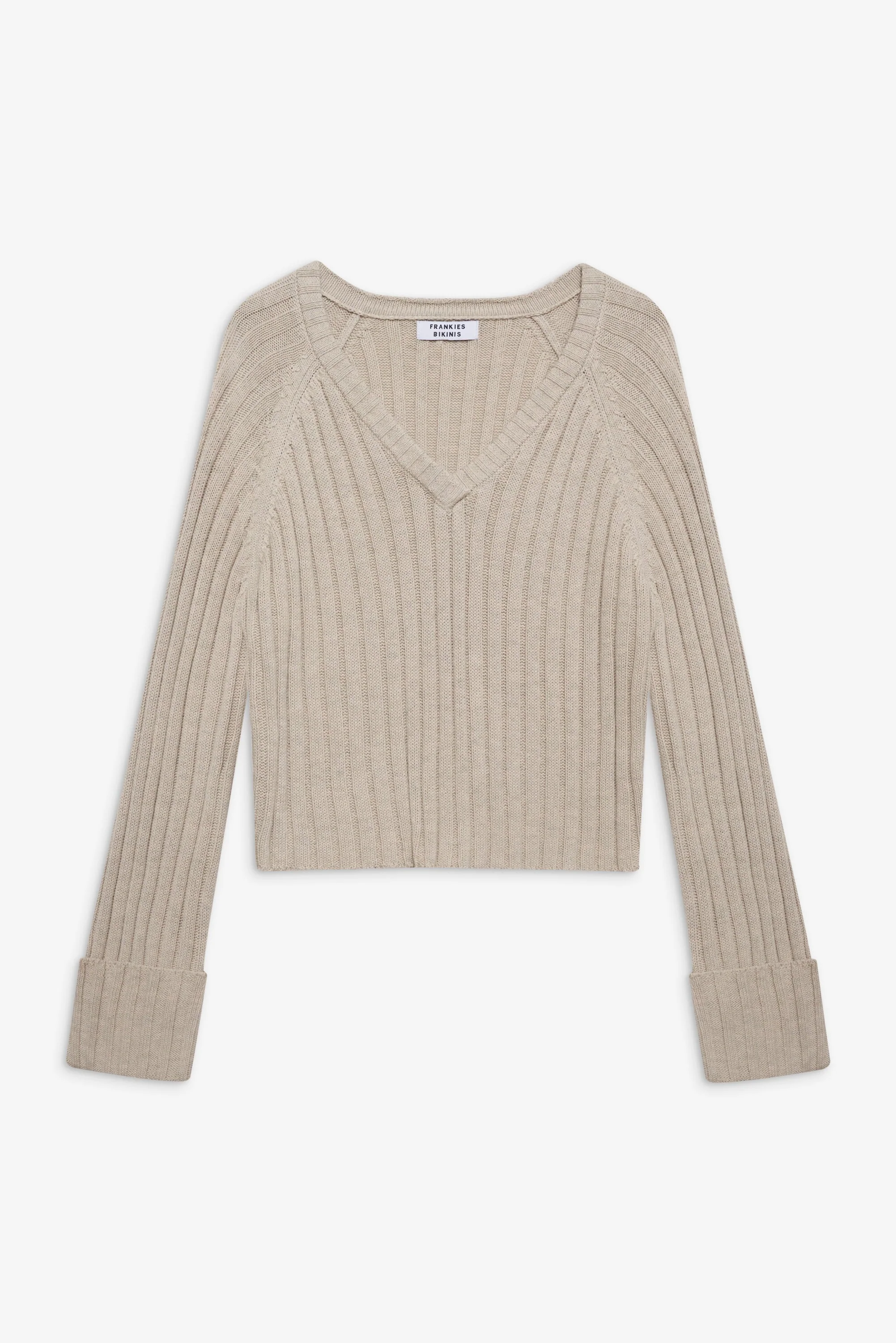 Ashton Cotton Knit Sweater | Cream - Image 6