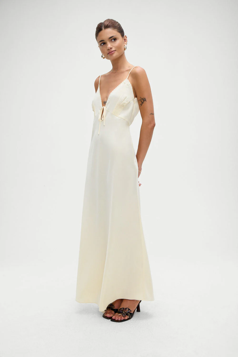Beauty Maxi Dress | Macadamia - Image 6