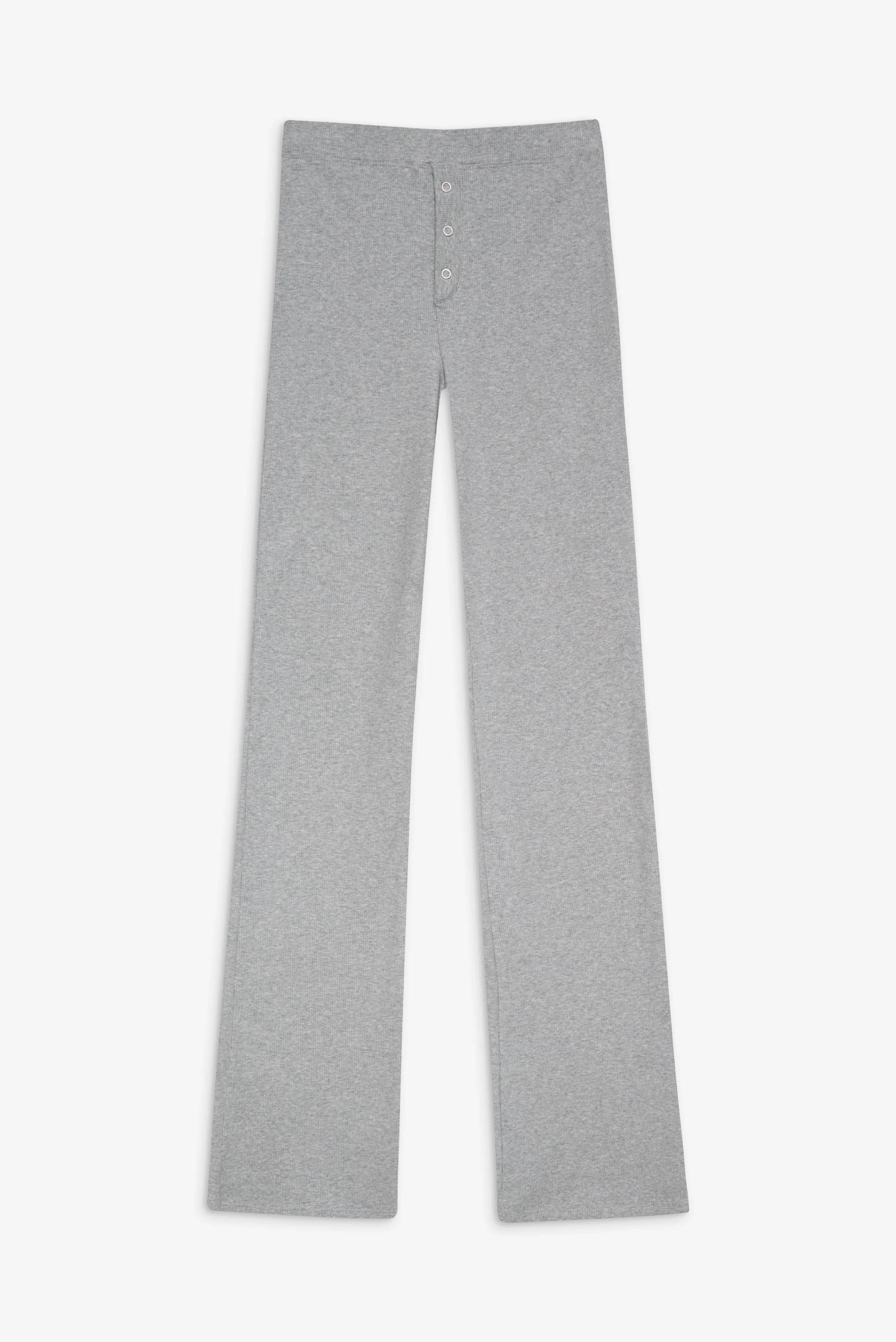 Blair Cotton Pants | Heather Grey - Image 3