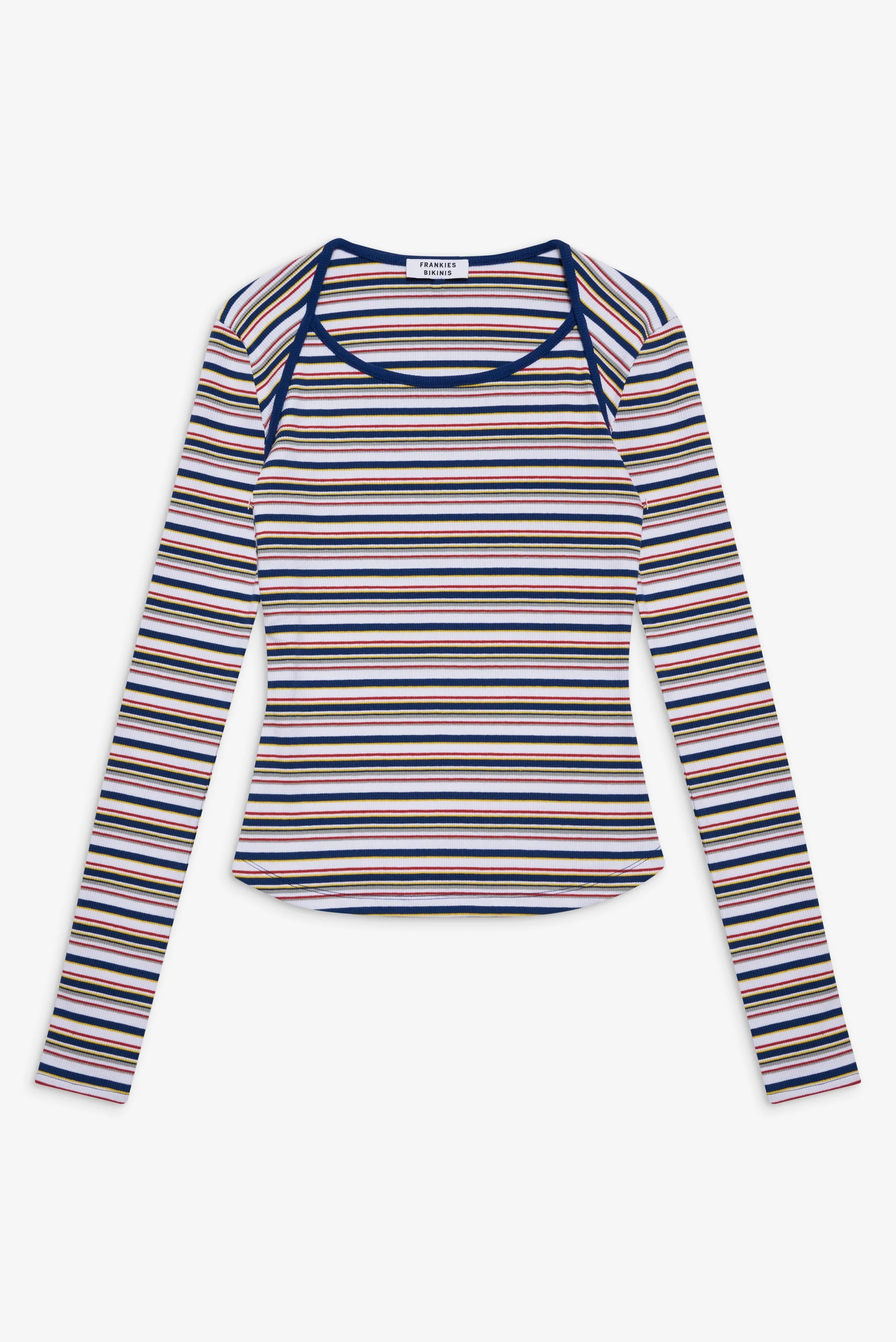 Blair Striped Long  Sleeve Shirt | Love Stripe - Image 3