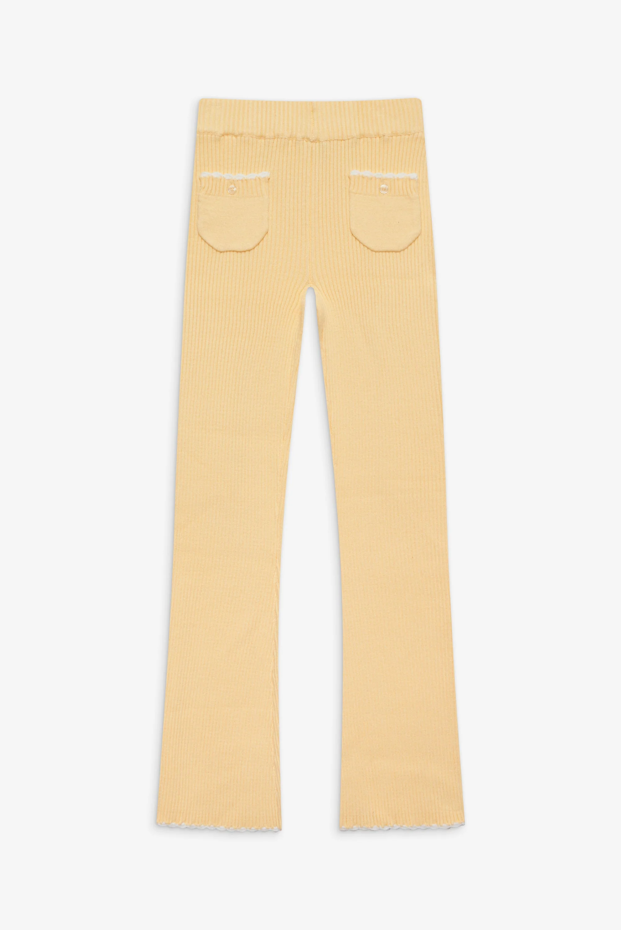 Camden Knit Pants | Vanilla Sugar - Image 3