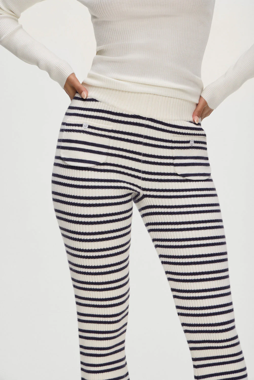 Camden Striped Knit Pants | Starlit Stripe - Image 4