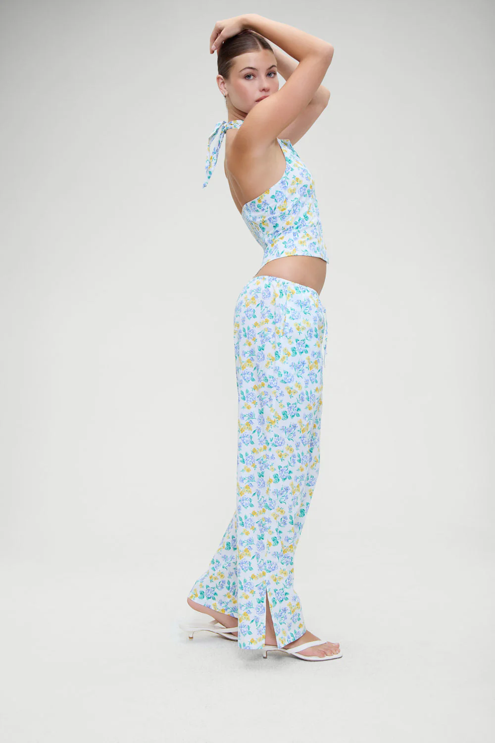 Cottage Halter Top | Coastal Floral - Image 4