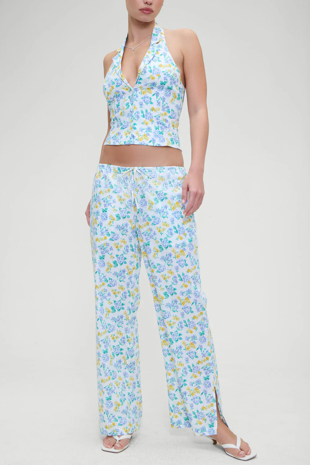 Daisy Low Rise Pant | Coastal Floral - Image 4