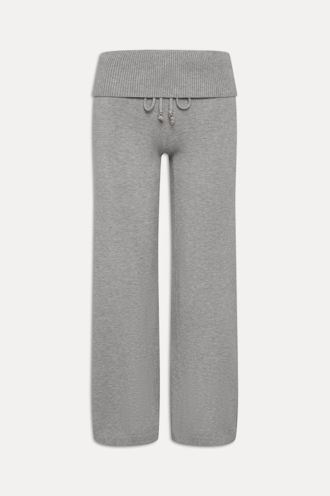 Dawson Knit Fold Over Pants | Cloud Cover - Image 3