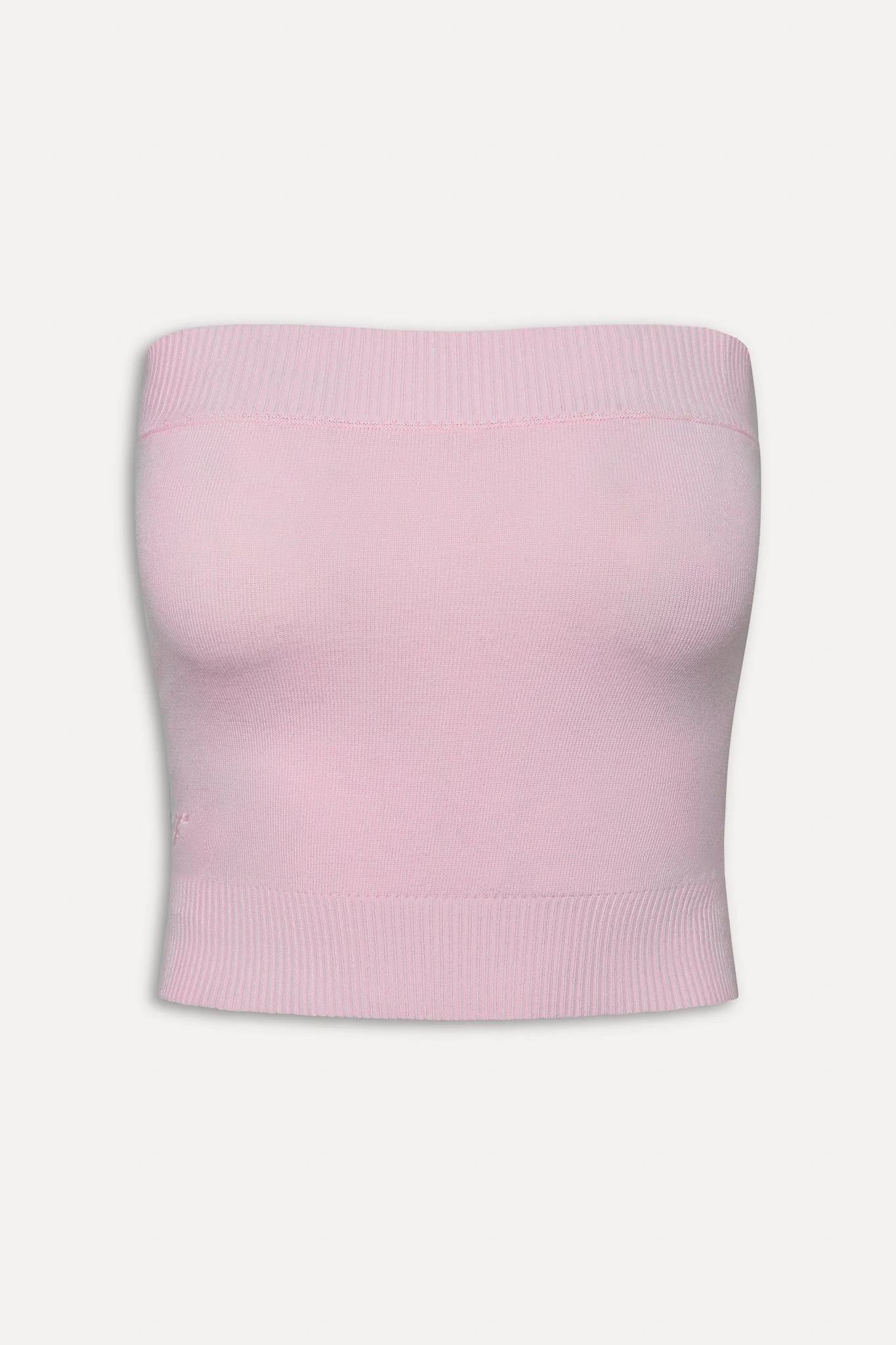 Destiny Knit Tube Top | Strawberries & Cream - Image 3