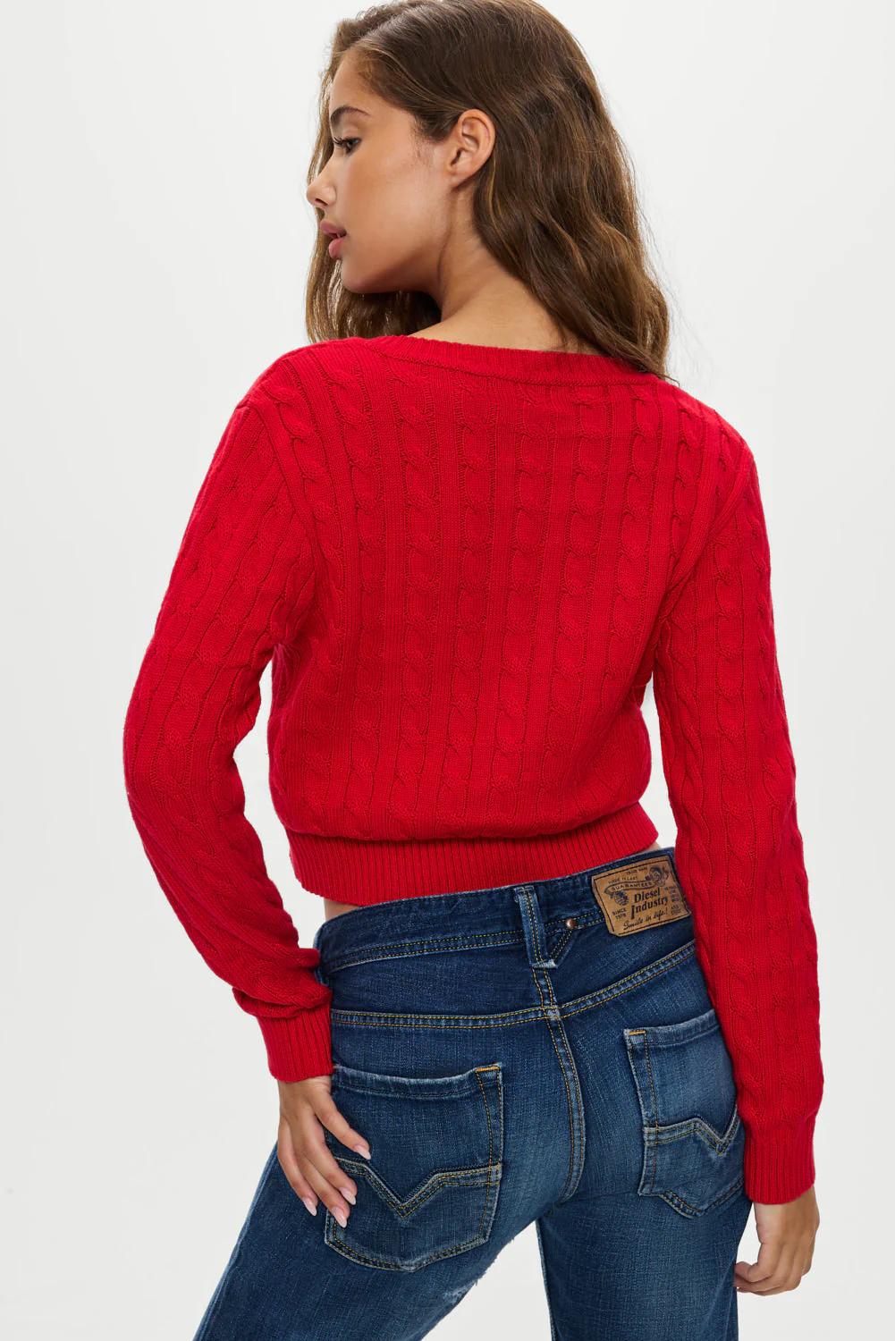 Dudley Cable Knit Cardigan | Heartstrings - Image 4