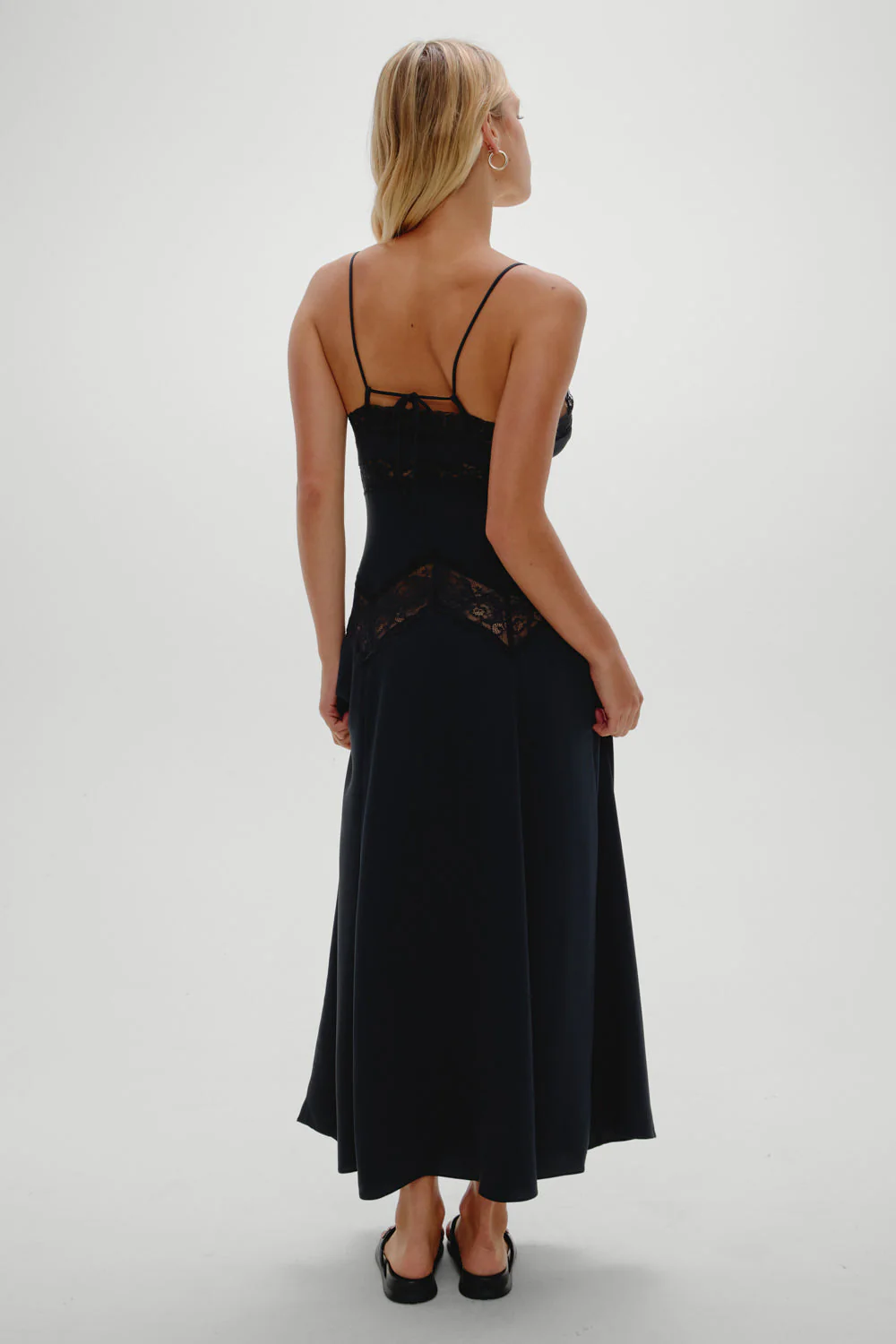 Ethereal Satin Lace Maxi Dress | Meet Me At Dusk - Image 6