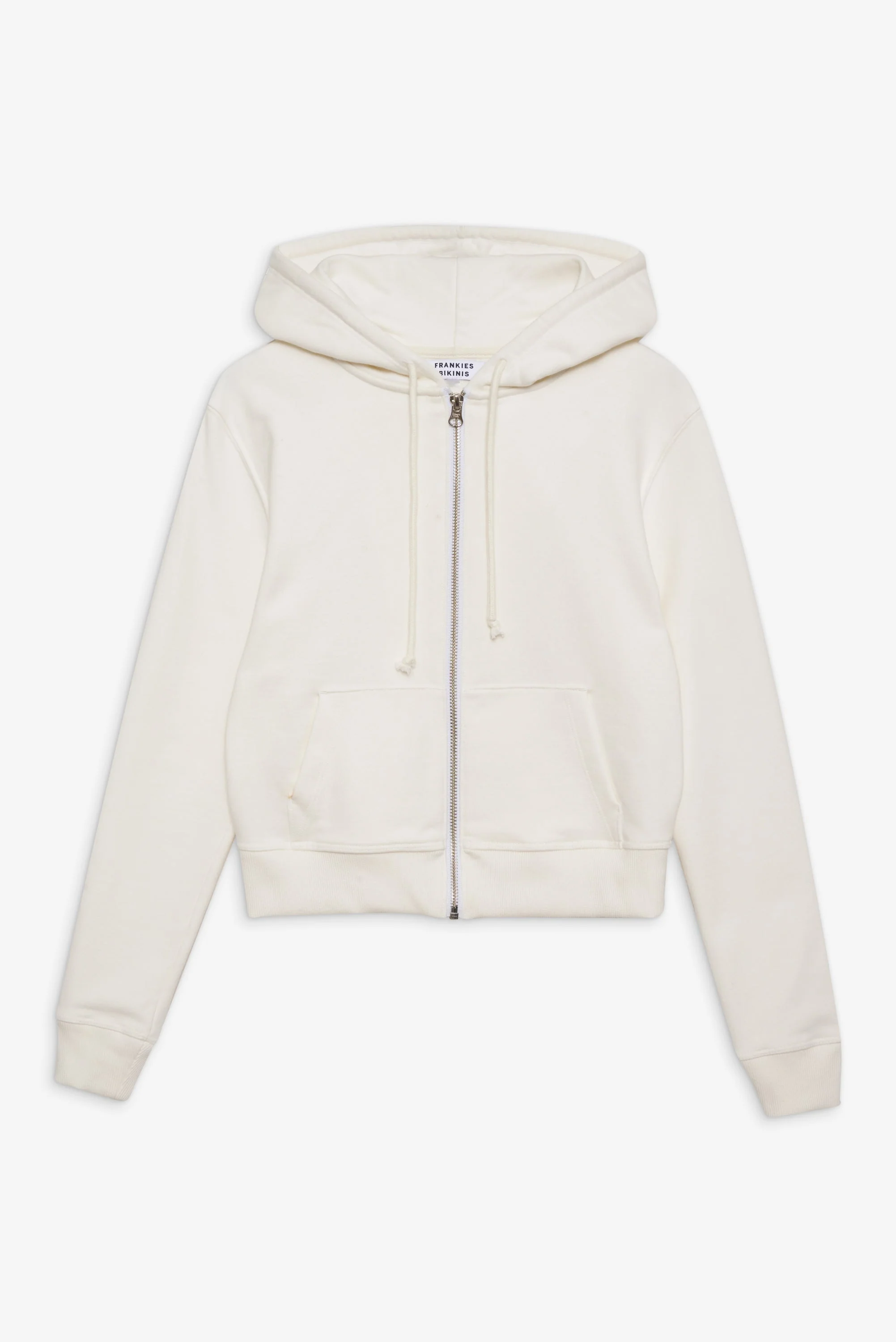 Fall Zip Up Hoodie | White - Image 4