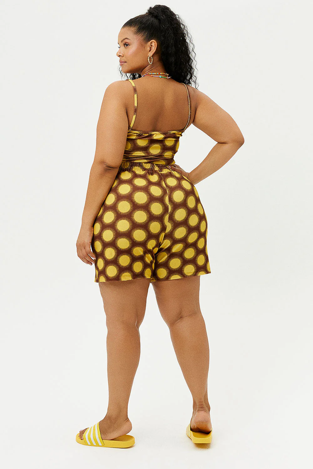 Fifi Terry High Waist Shorts | Golden - Image 4