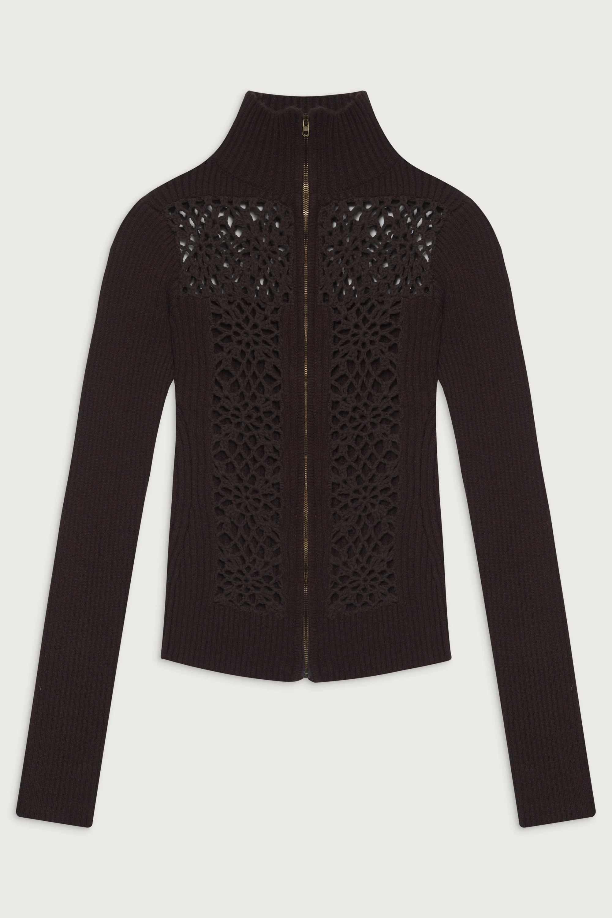 Heaven Ribbed Cloud Knit Sweater | Bourbon - Image 2
