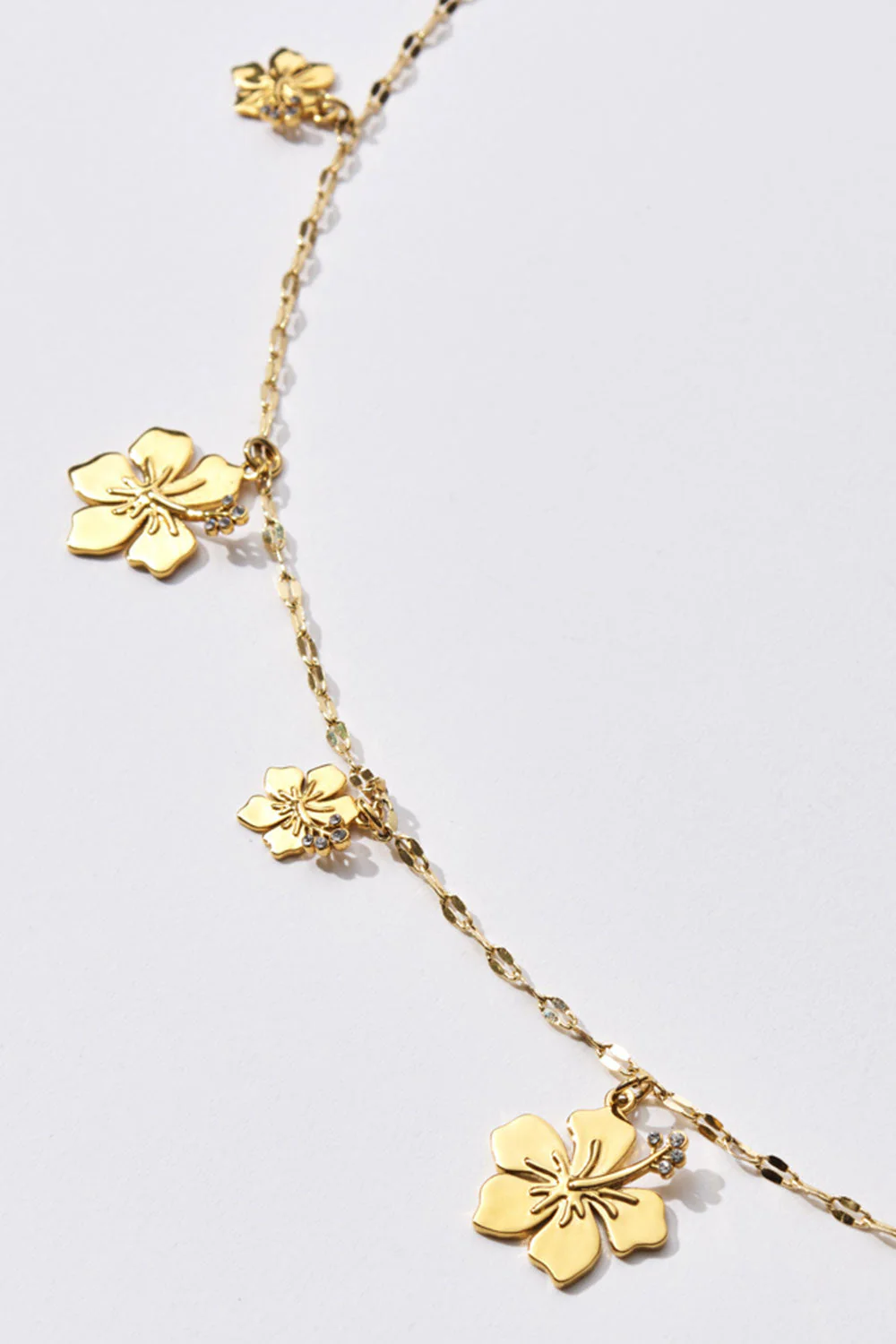 Hibiscus Belly Chain | Gold - Image 2
