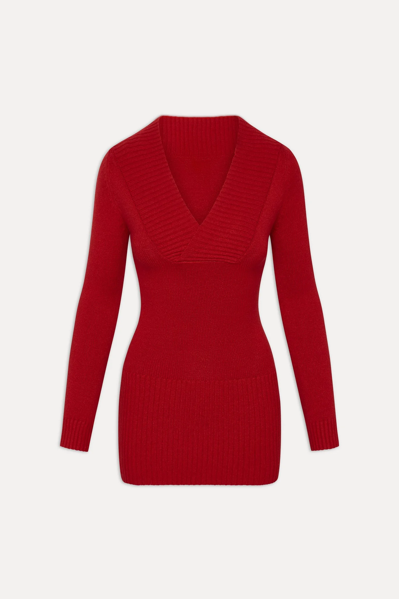 Jade Long Sleeve Knit Mini Dress | Heartstrings - Image 3