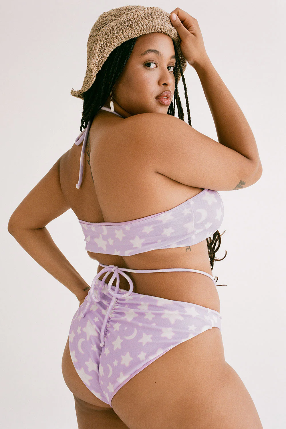 Jupiter Terry Bandeau Bikini Top | Luna - Image 4