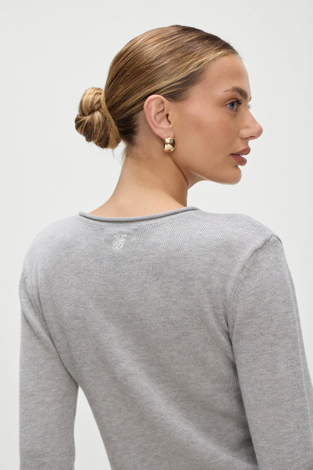 Kennedy Cotton Knit Sweater | New York - Image 4