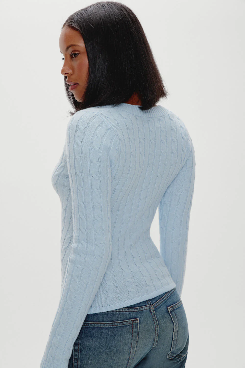 Kit V Neck Knit Sweater | Daydream - Image 6