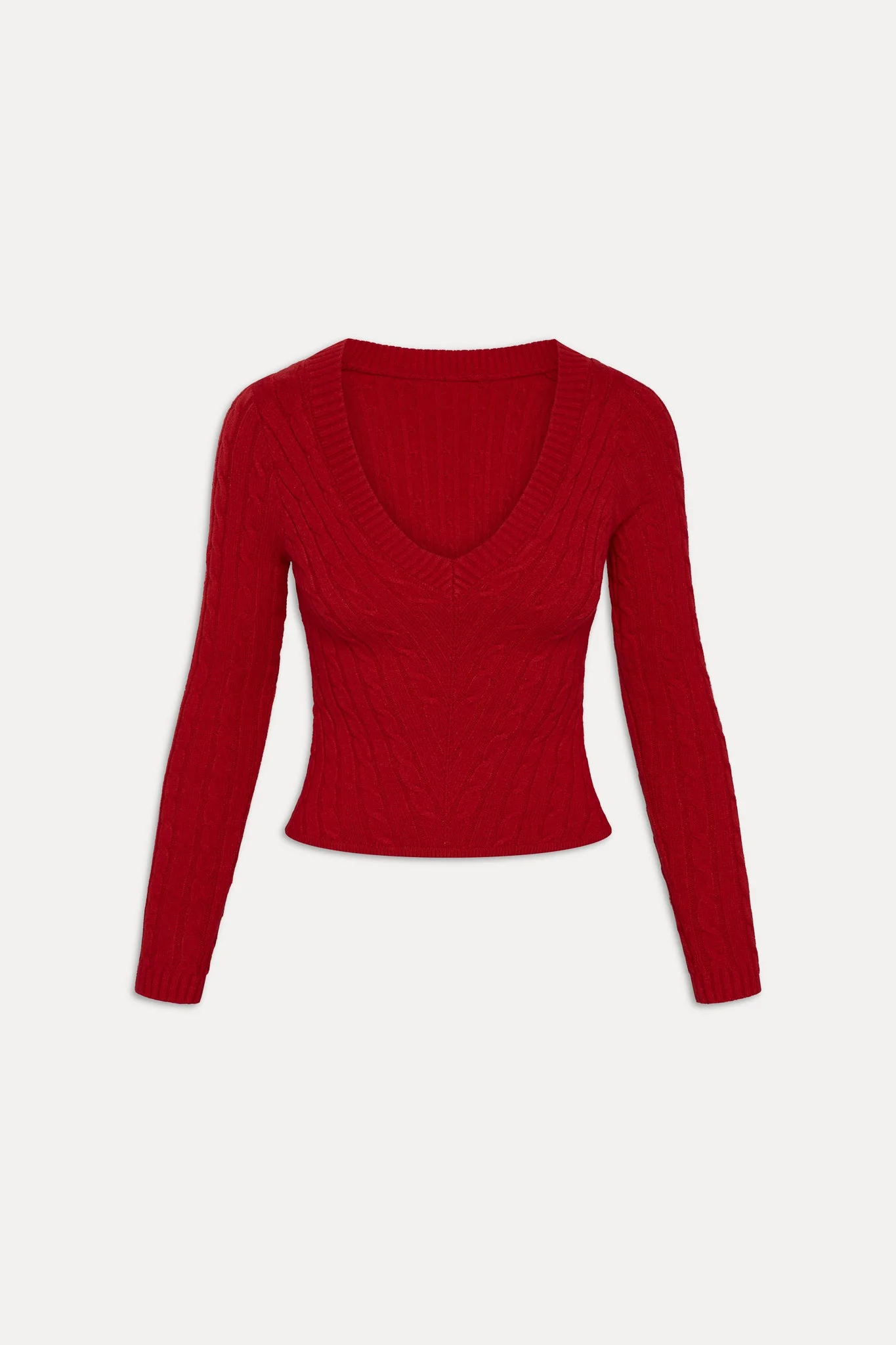 Kit V Neck Knit Sweater | Heartstrings - Image 3