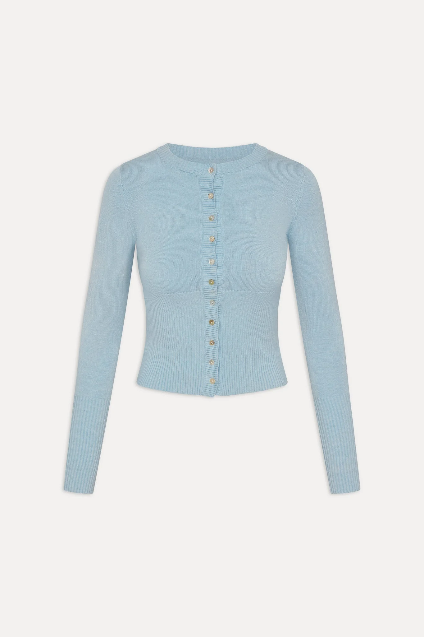 Lenon Button Up Knit Sweater | Daydream - Image 3