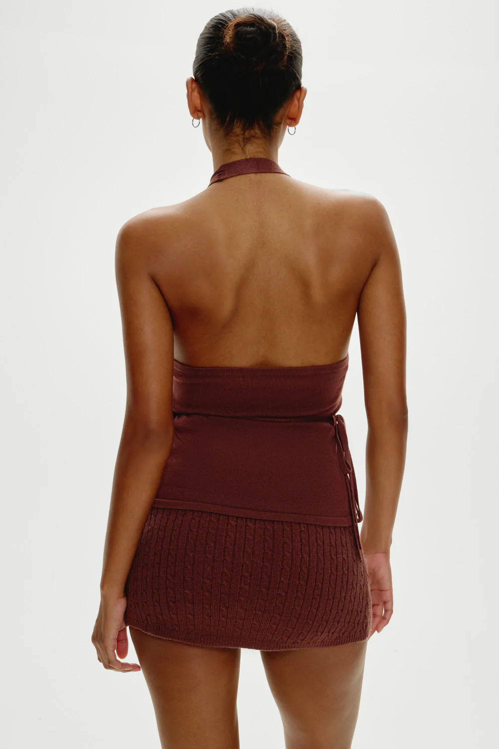 Lullaby Halter Wrap Top | Brown Sugar - Image 5