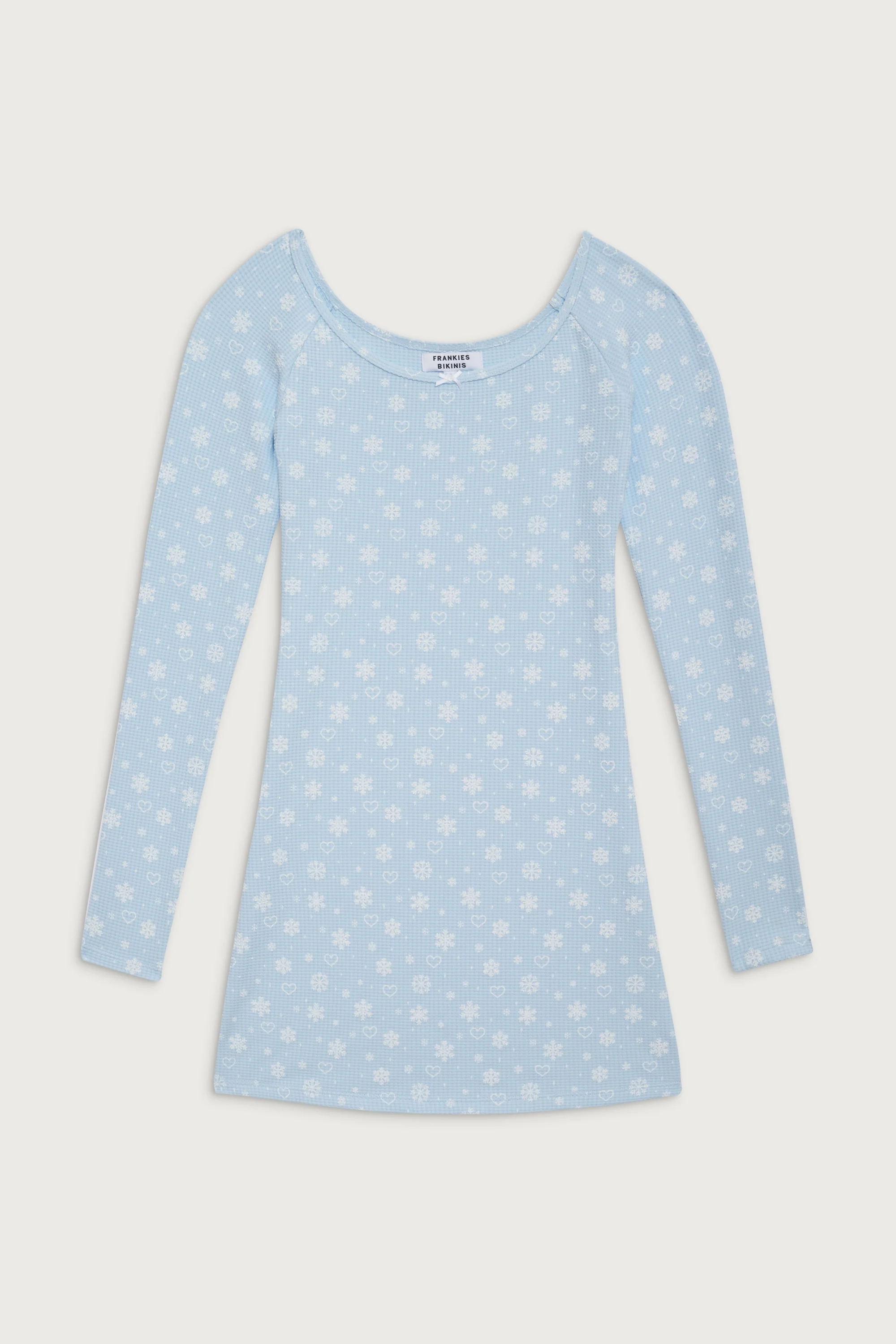 Lumi Waffle Mini Dress | Flurries - Image 2