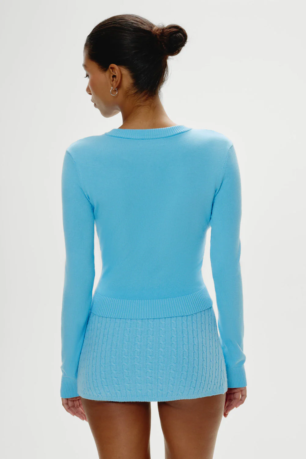 Marialla Mini Skort | Blue Vanilla - Image 2