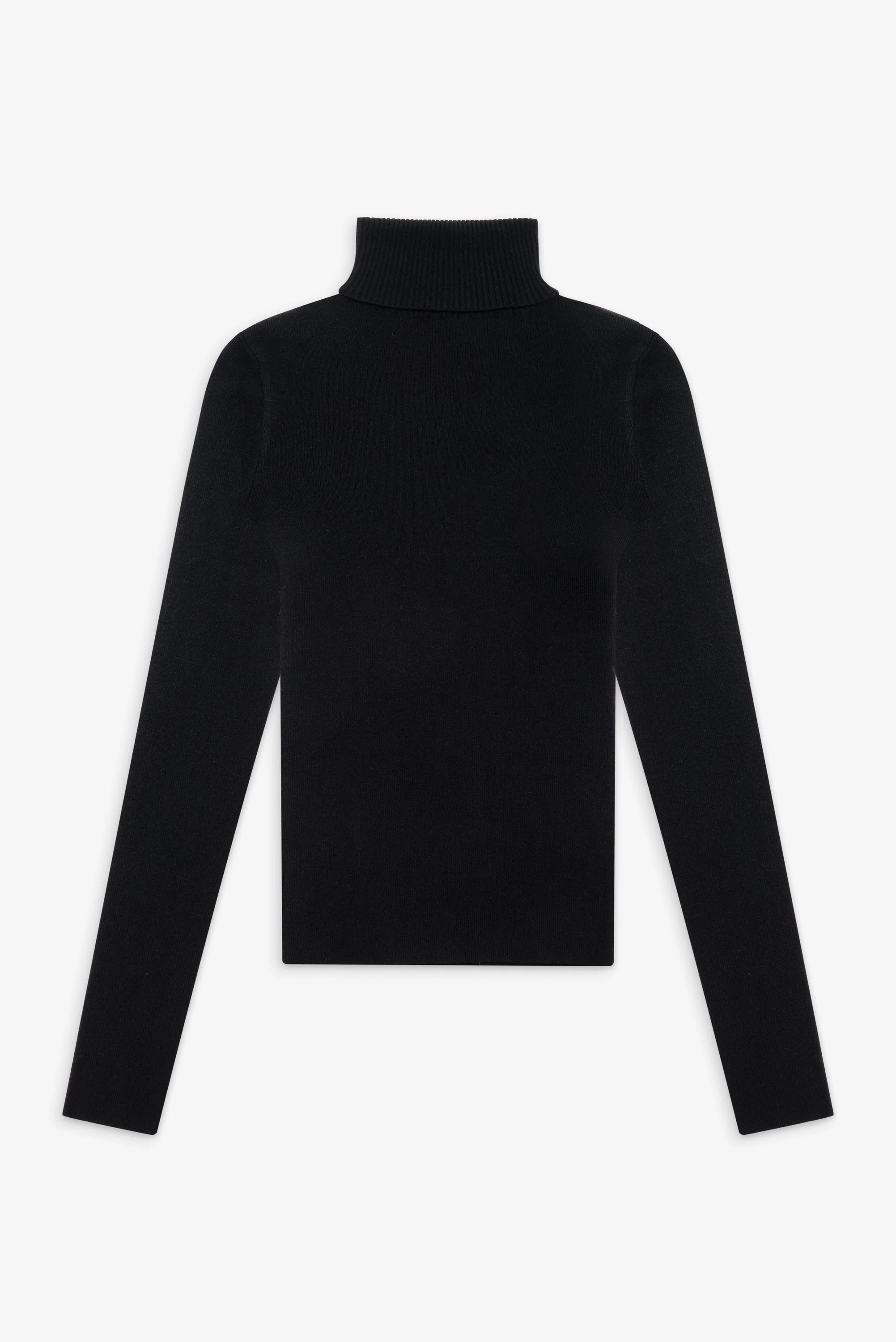 Milo Knit Turtleneck Sweater | Black - Image 3