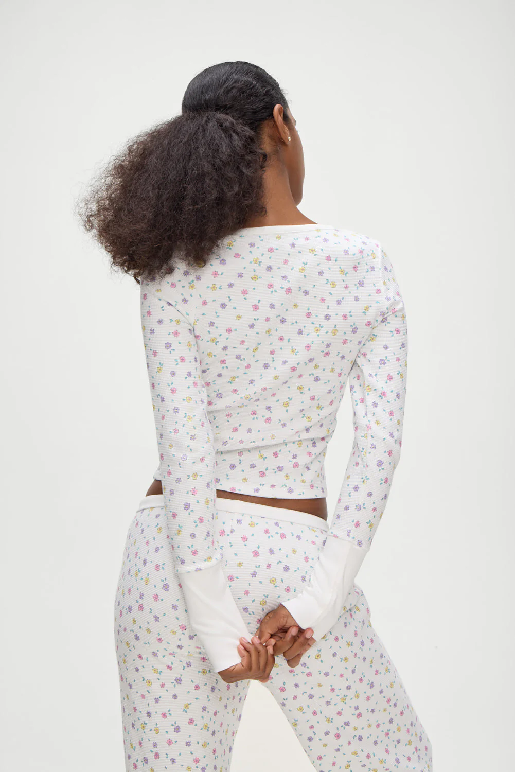 Nate Long Sleeve Thermal Shirt | Picnic Blanket - Image 2