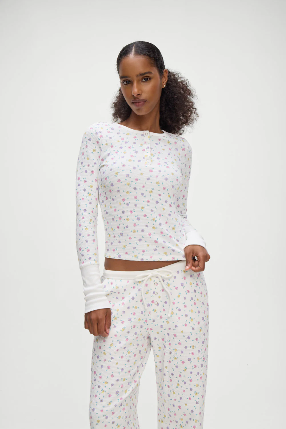 Nate Long Sleeve Thermal Shirt | Picnic Blanket - Image 4