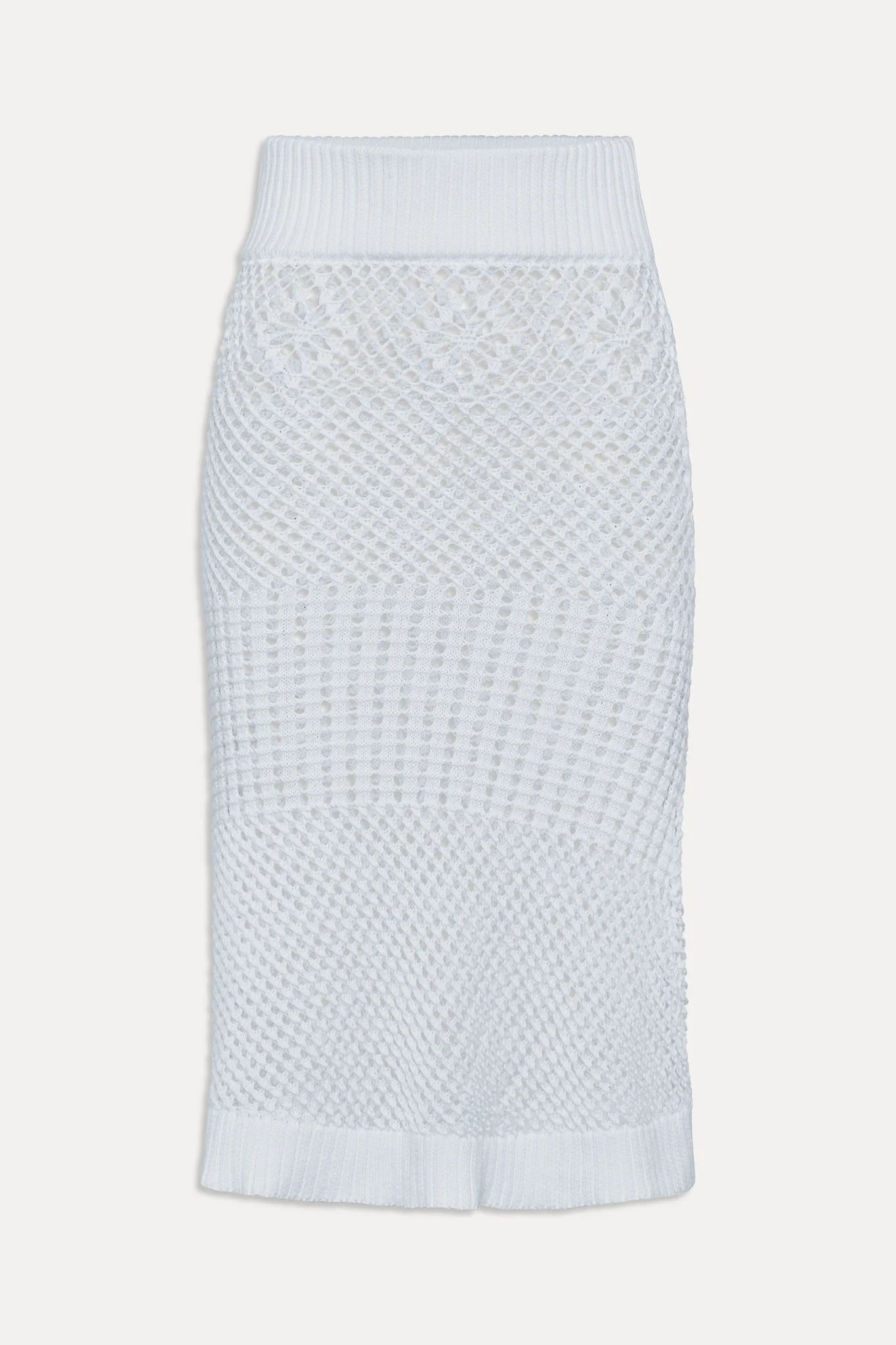 Orchard Crochet Midi Skirt | White - Image 3