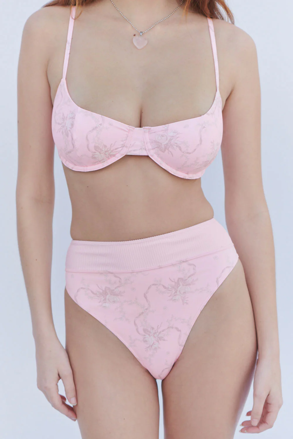 Pam Floral Underwire Bikini Top | Aurora - Image 2