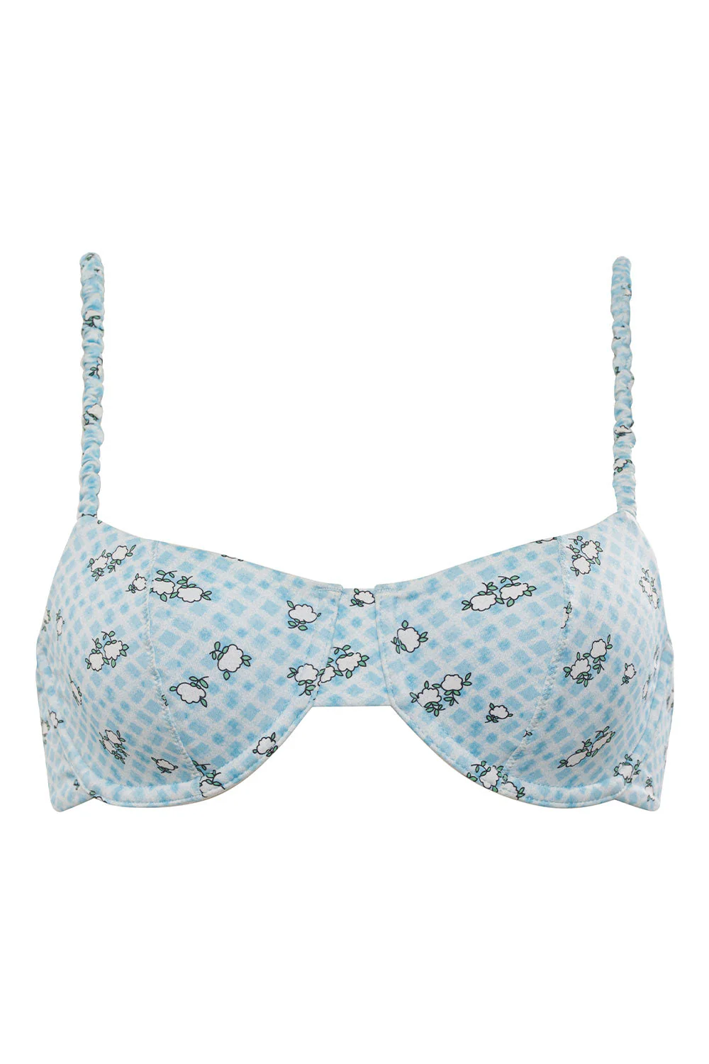 Pam Gingham Underwire Bikini Top | Posie - Image 7
