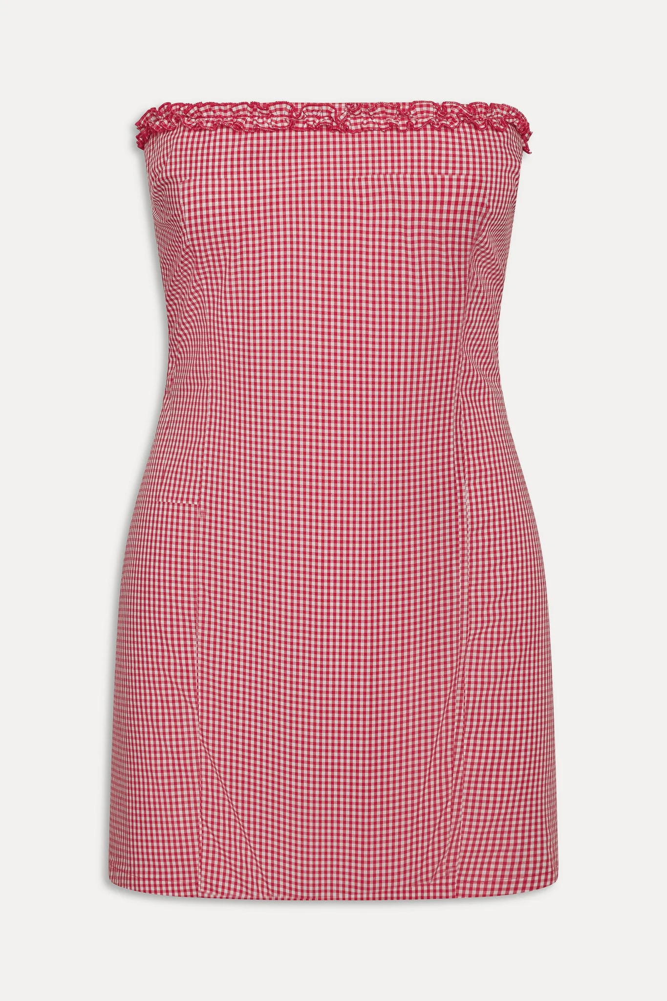 Poppy Strapless Cotton Mini Dress | Picnic Basket - Image 3