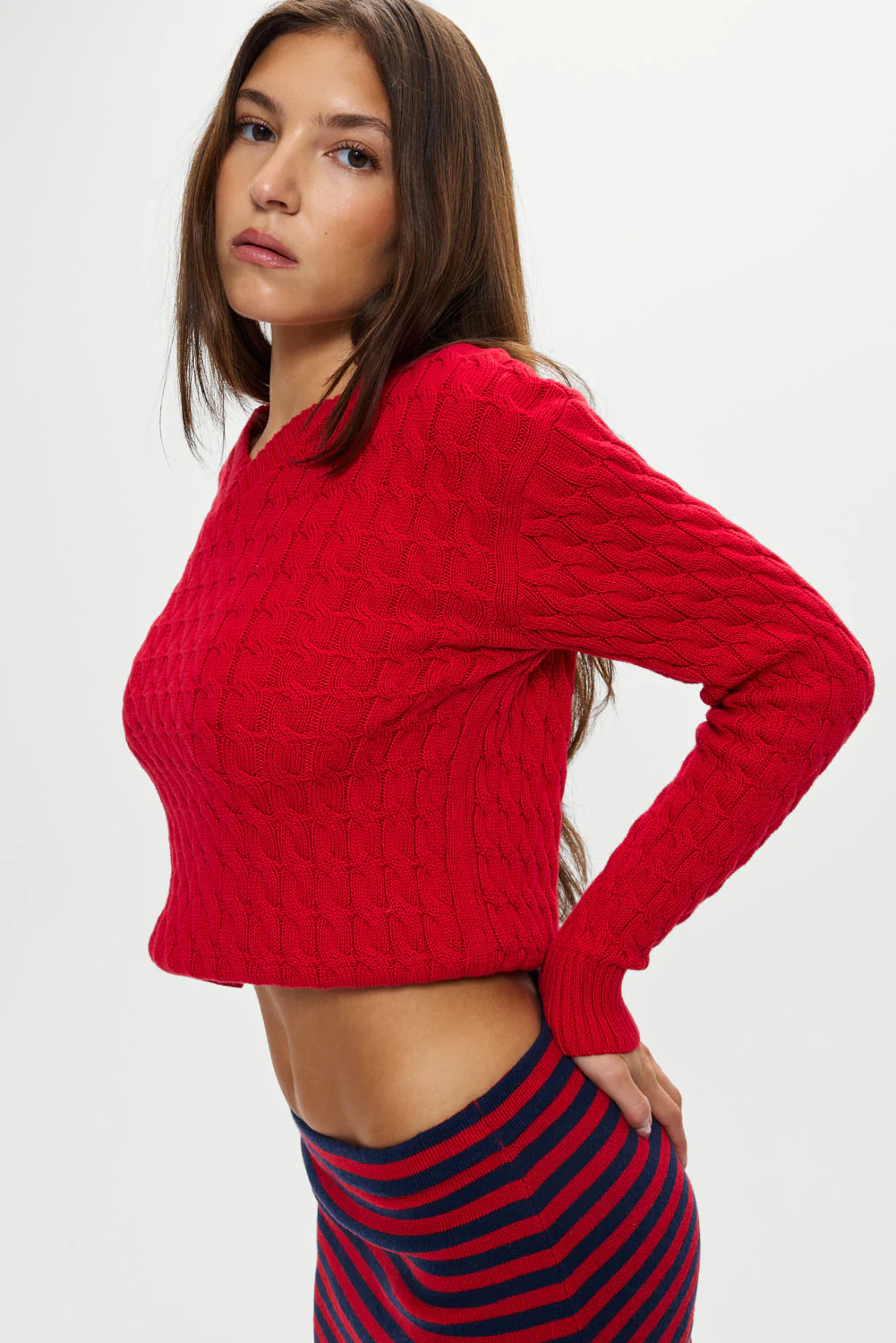Prince Cable Knit Sweater | Heartstrings - Image 6