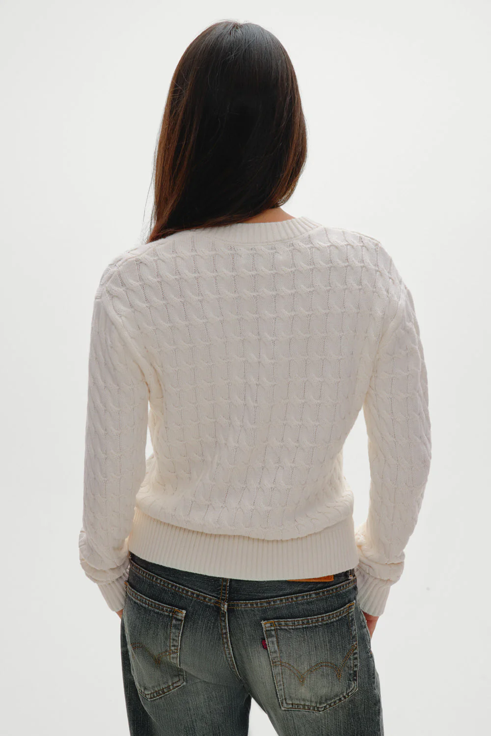 Prince Cable Knit Sweater | Honeymoon - Image 5